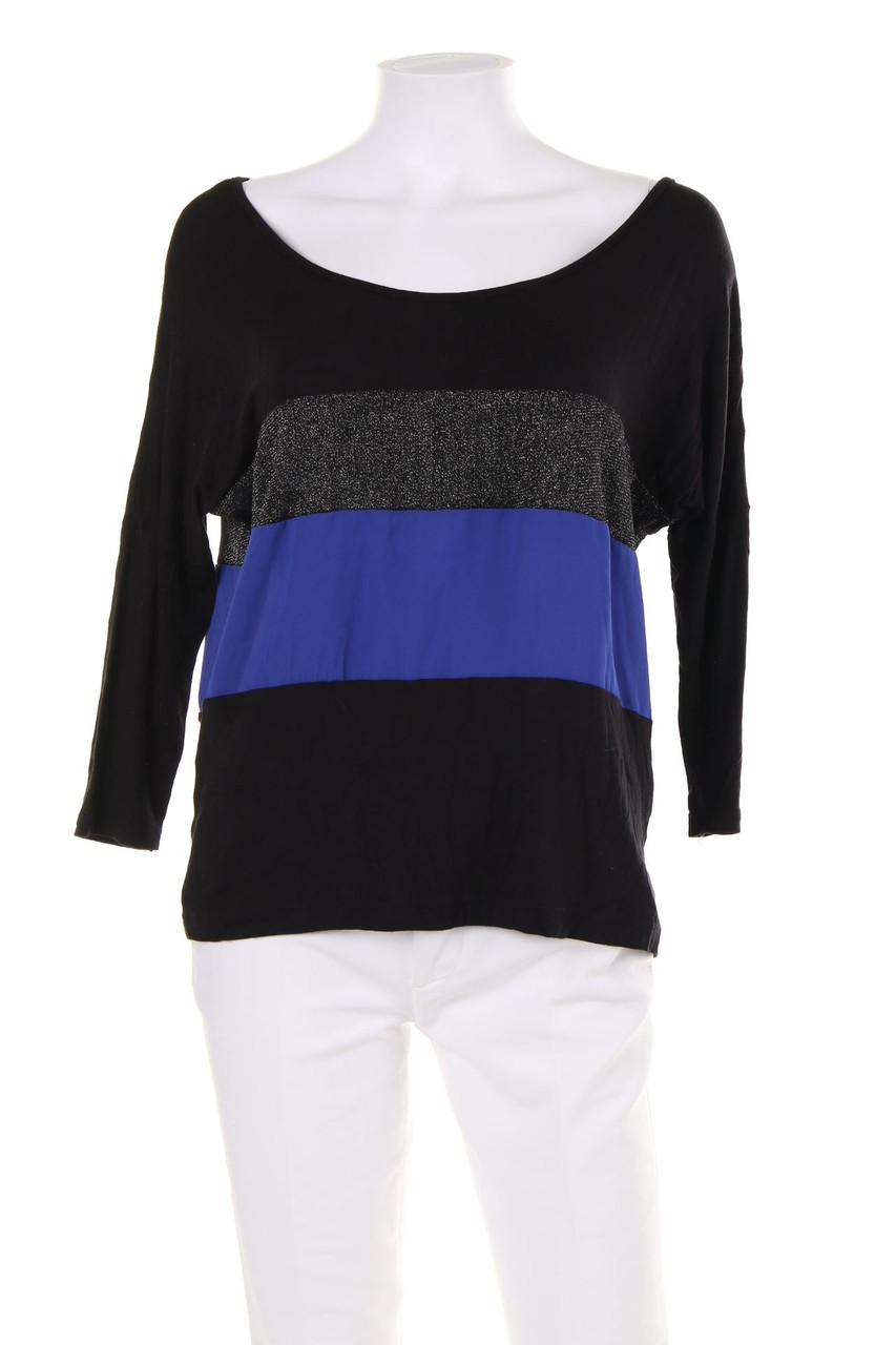 urban BY GÉMO - 3/4-Arm-Shirt mit Metallic-Effekt - S