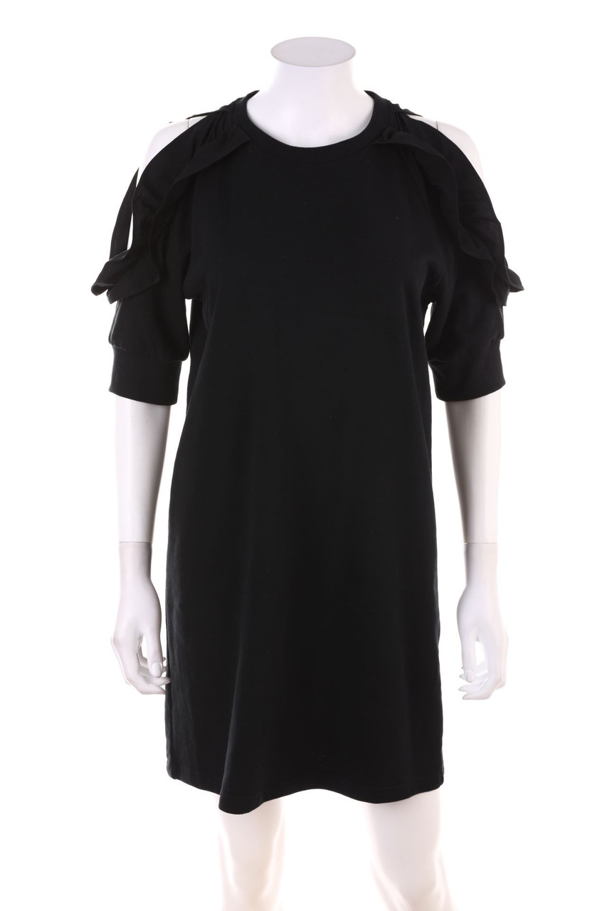 FB SISTER - Cold-Shoulder-Kleid mit Volants - M