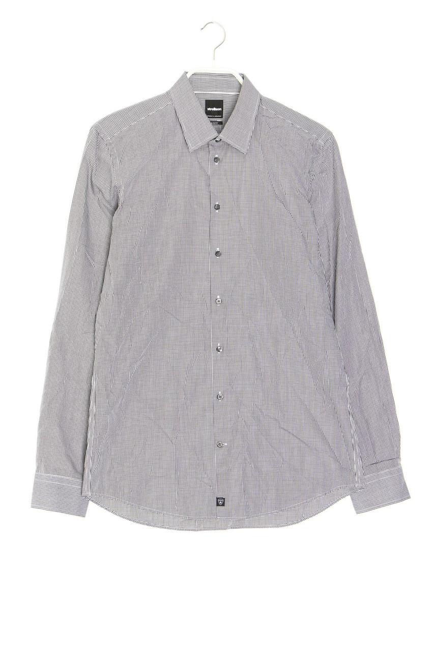 strellson - kariertes Hemd aus Baumwolle - 39