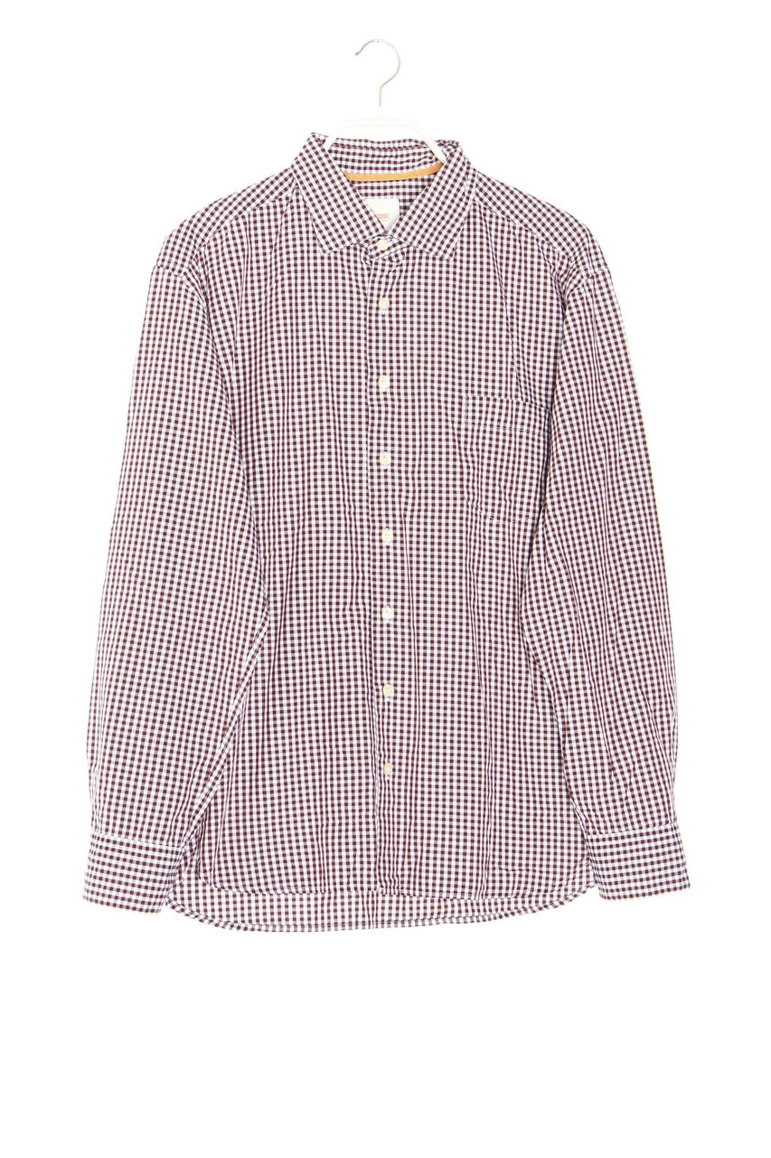 [CODE] OF CASUAL - Baumwoll-kariertes Hemd - XL