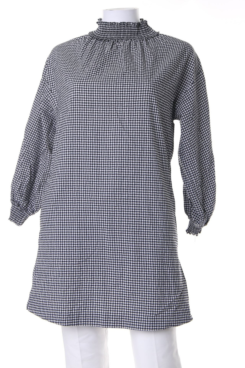 ZARA - Kleid mit Karo-Muster - XS