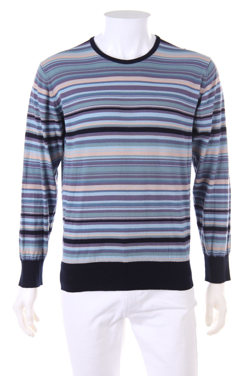 Paul Smith - Schurwoll-Pullover mit Streifen - M