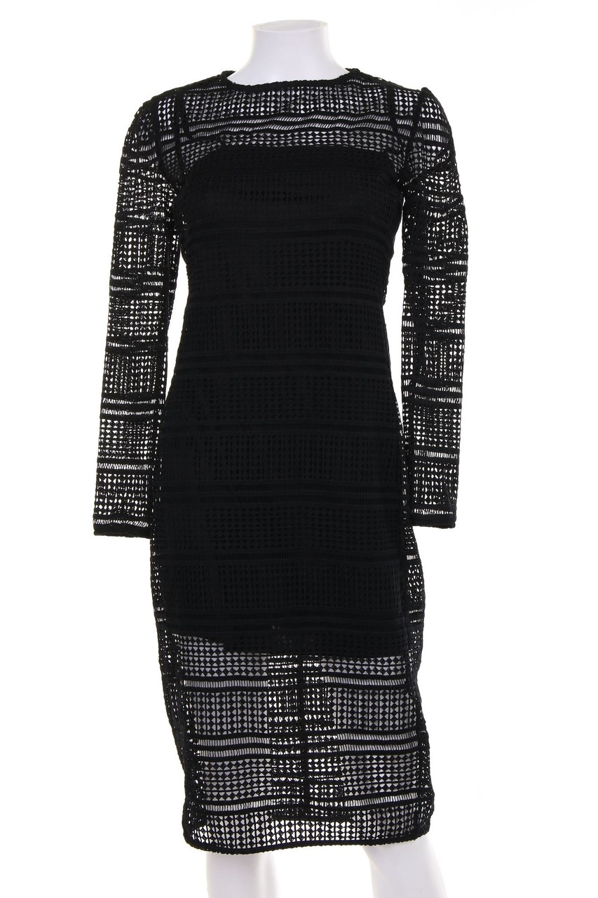 ZARA WOMAN - Kleid aus Spitze im Layer Look - S