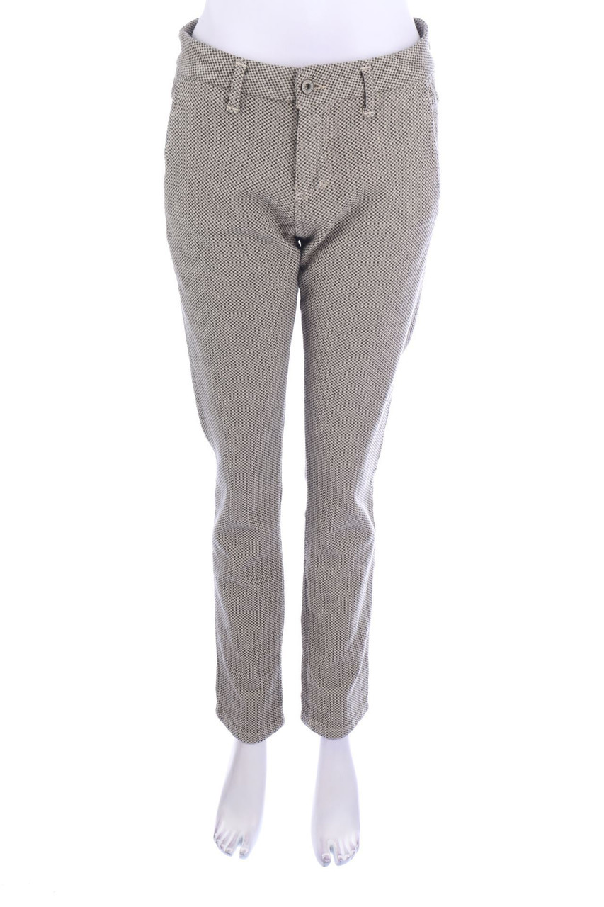 Please - Hose mit Logo-Badge - S