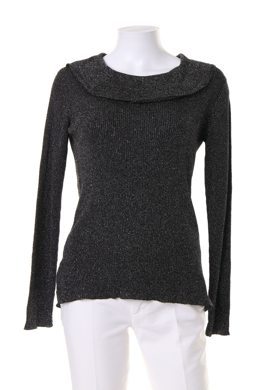 COLLECTION - Strick-Pullover mit Metallic-Effekt - D 36-38