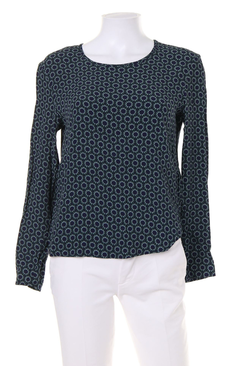 H&M - Vokuhila-Bluse mit Geo-Print - D 36