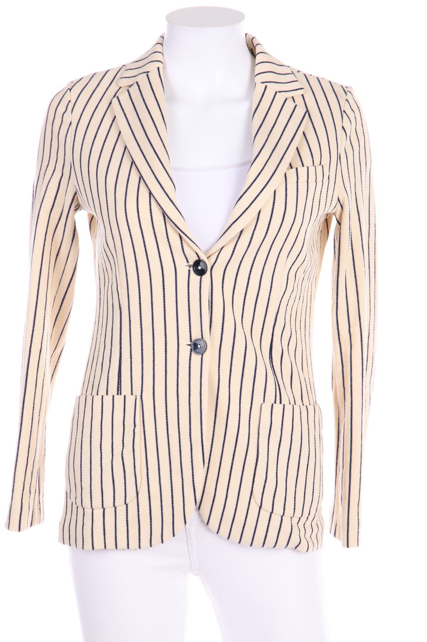 Circolo 1901 - Streifen-Blazer aus Baumwolle mit aufgesetzten Taschen - D 38