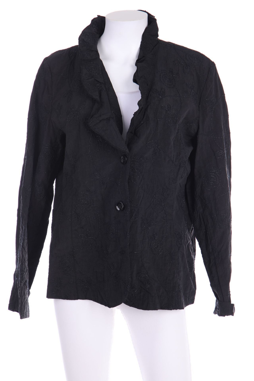 GINA LAURA - Blazer mit Volants - XXXL