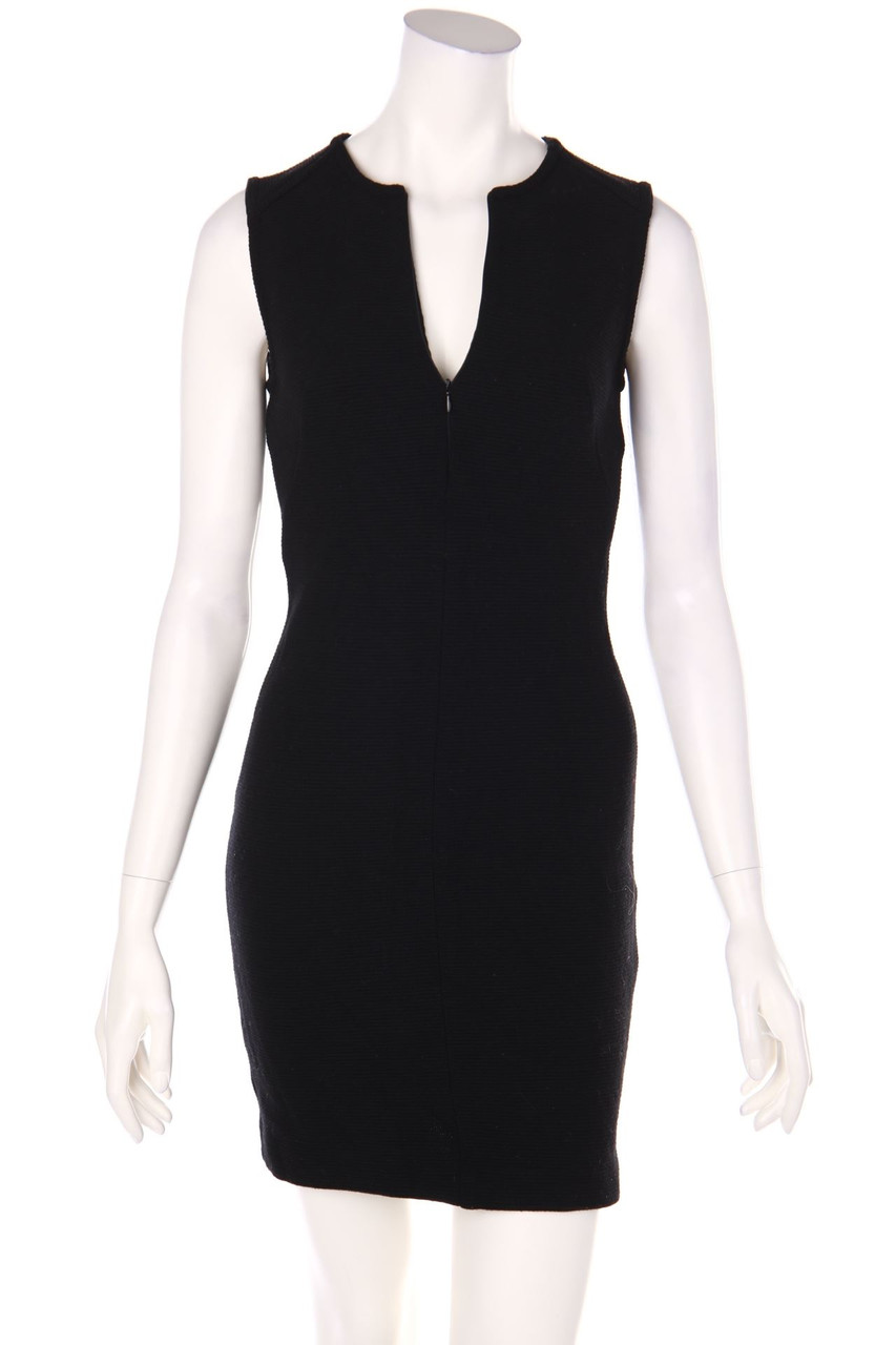 iBLUES - Strickkleid aus Schurwolle mit Zipper - S