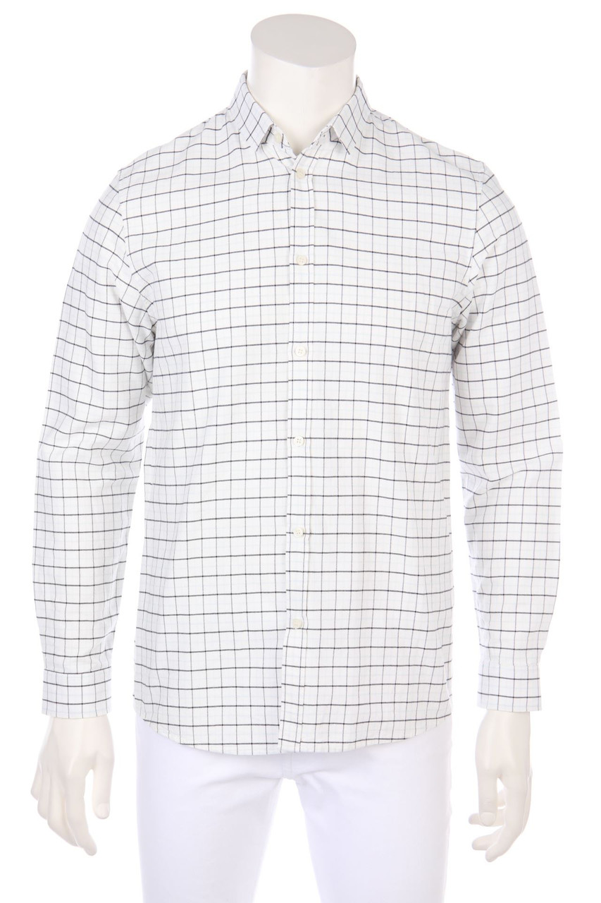 COS - Hemd aus Baumwolle mit Karo-Muster - S