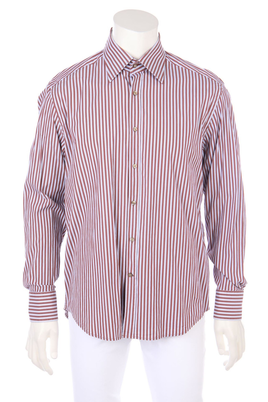 RENÉ LEZARD - gestreiftes Hemd - 43