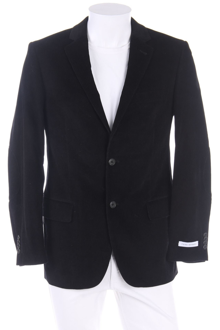 YVES GERARD - Cord-Sakko mit Elbow Patches - 48