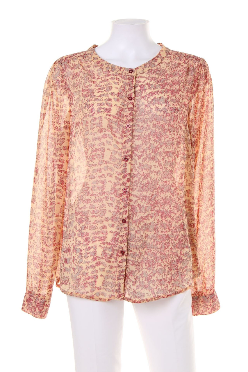 VILA - Hemd-Bluse mit Print - L