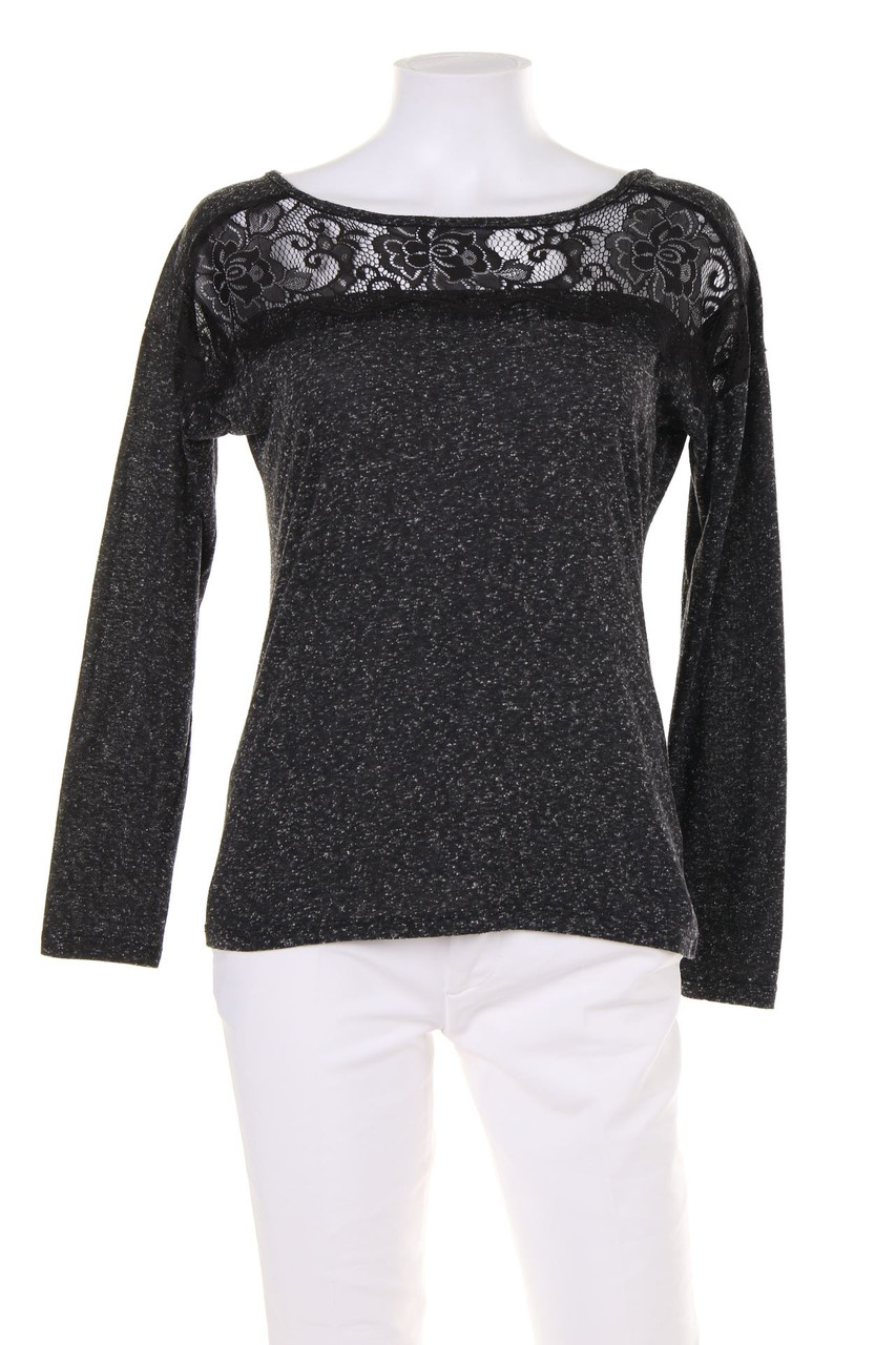 zebra - T-Shirt mit Spitze - XS