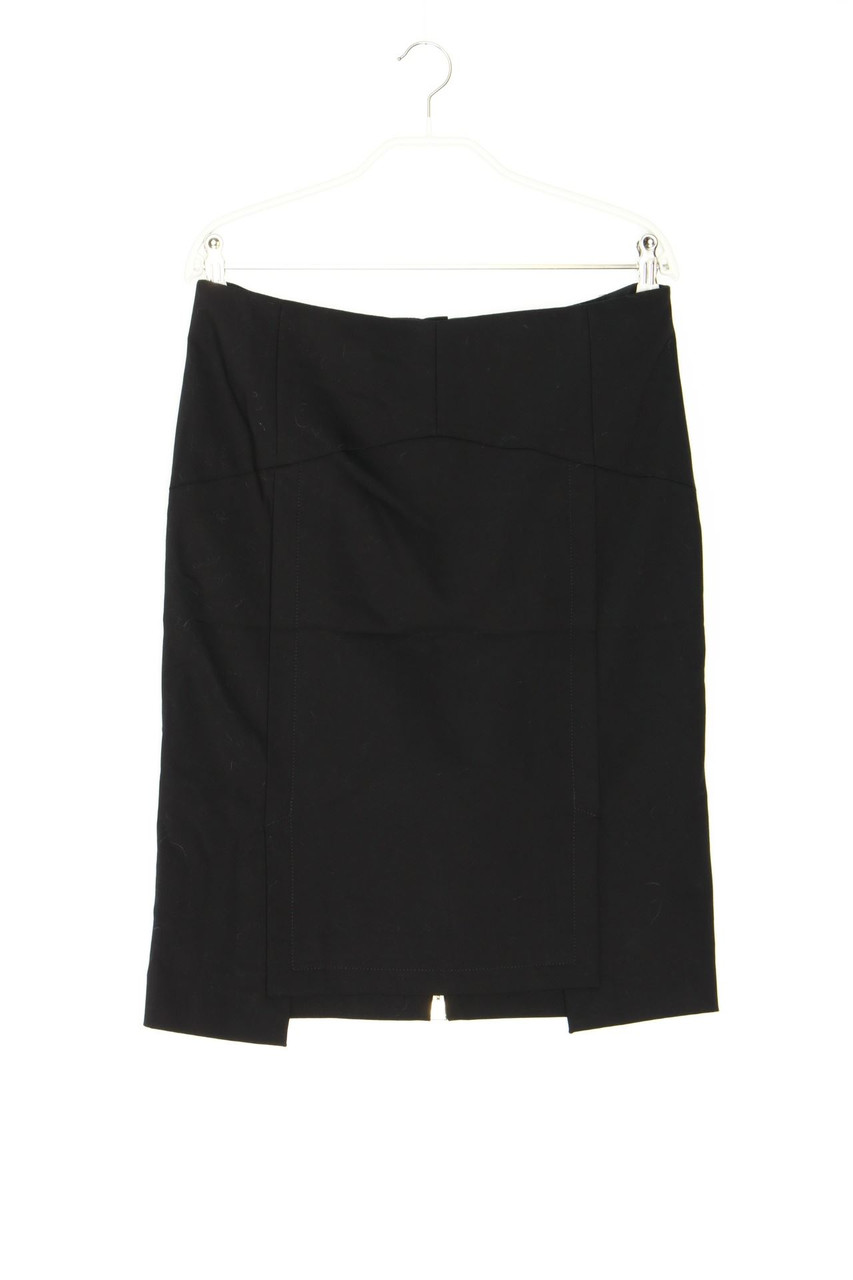 SECONDHAND - Bleistift-Rock aus Baumwoll-Mix mit Zipper - D 38