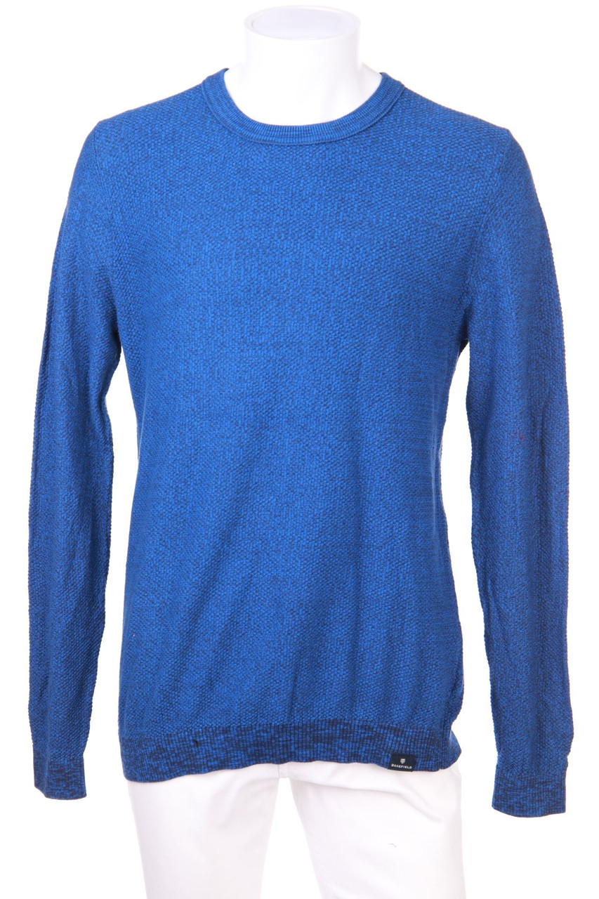 BASEFIELD - Baumwoll-Strick-Pullover - XL