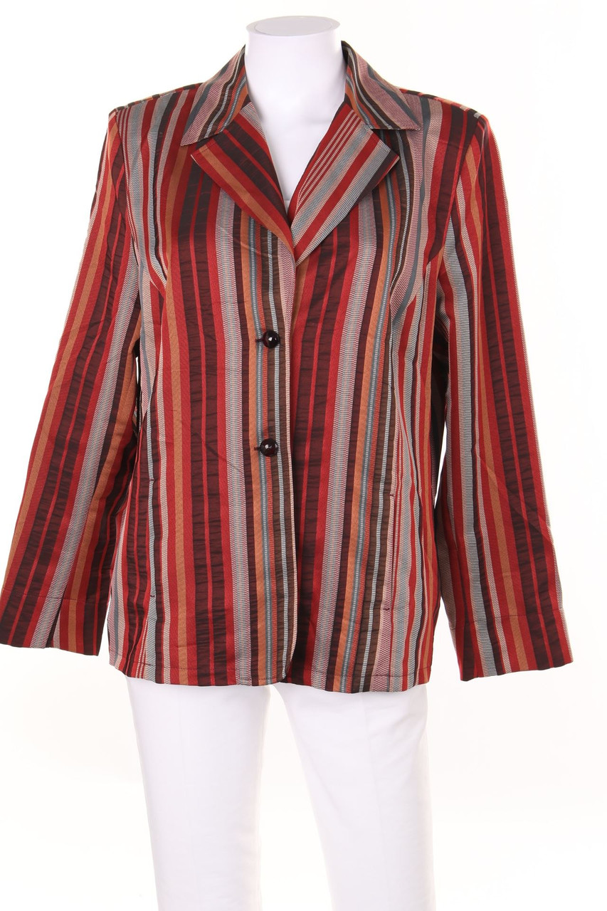 MARIA REICH DESIGN - Hemd-Bluse mit Streifen - D 44