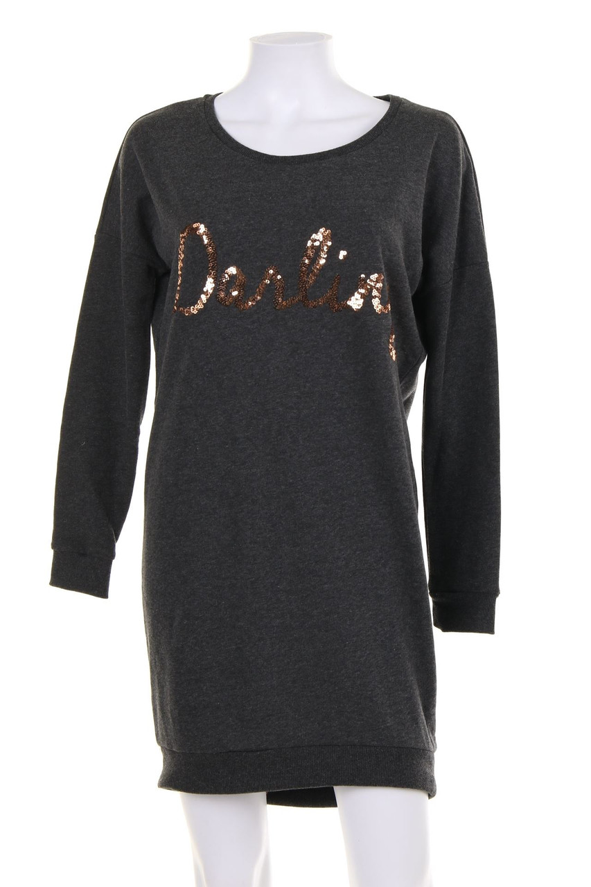 CATWALK JUNKIE - Sweat-Kleid mit Pailletten - XS