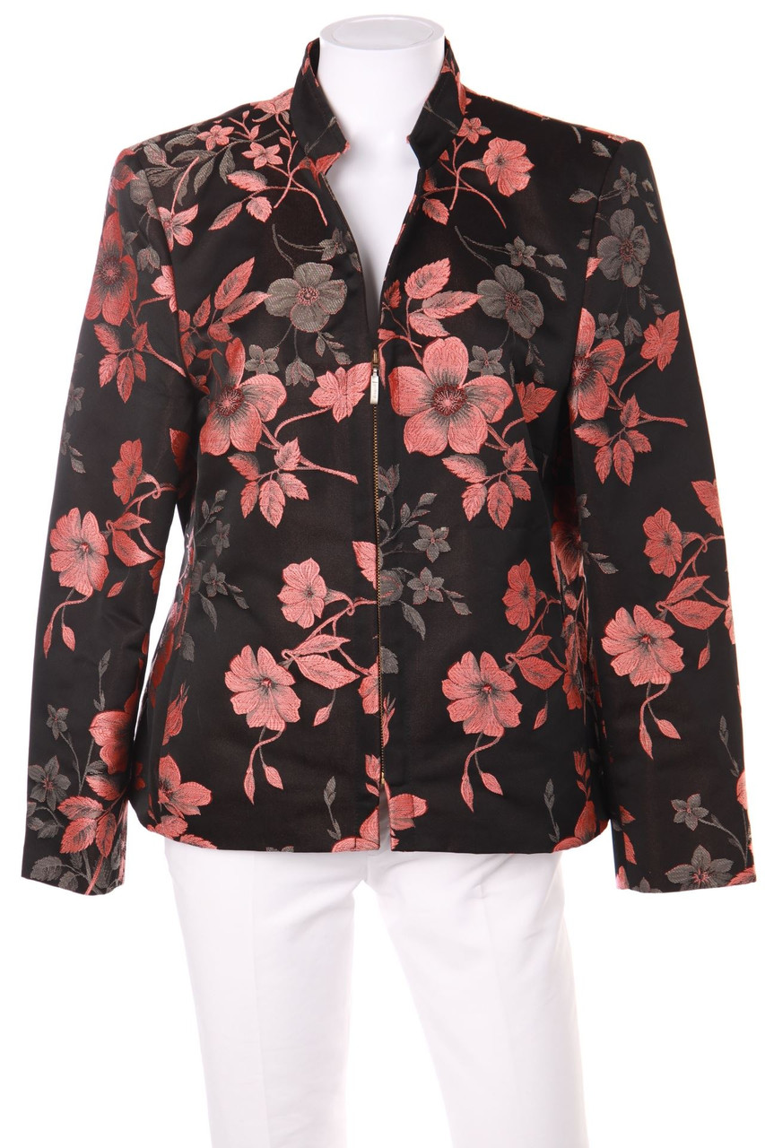 delmod - Jacke mit floralem Muster - D 40