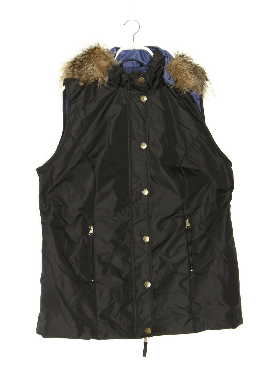 bonprix collection - Weste mit Faux Fur-Kragen - D 44