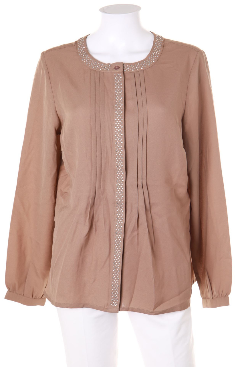 FAIR LADY - Hemd-Bluse mit Strass-Steinen - D 40