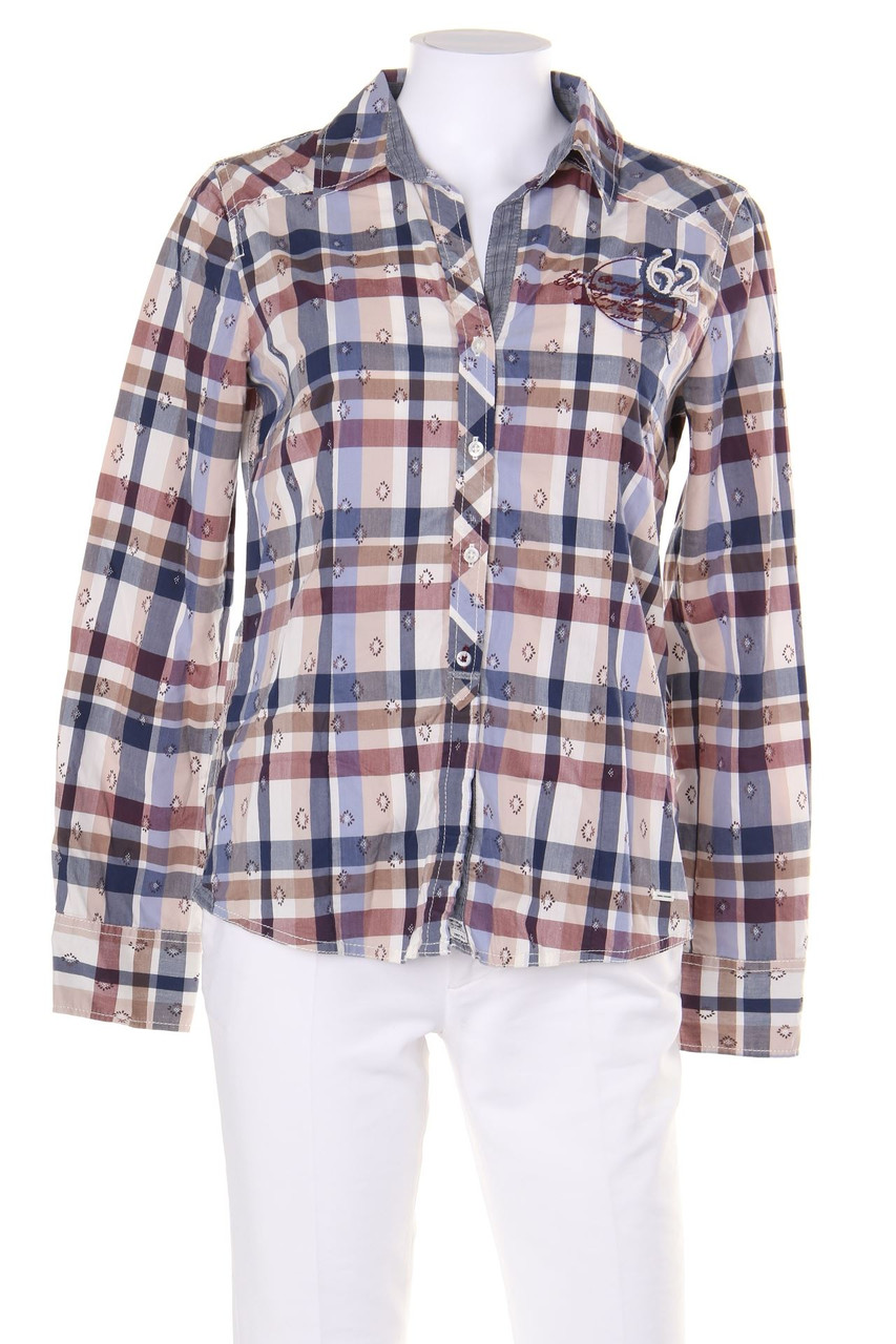 TOM TAILOR Denim - Karo-Hemd-Bluse - D 36