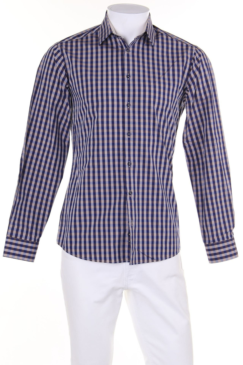 Jake*s - Karo-kariertes Hemd - 37