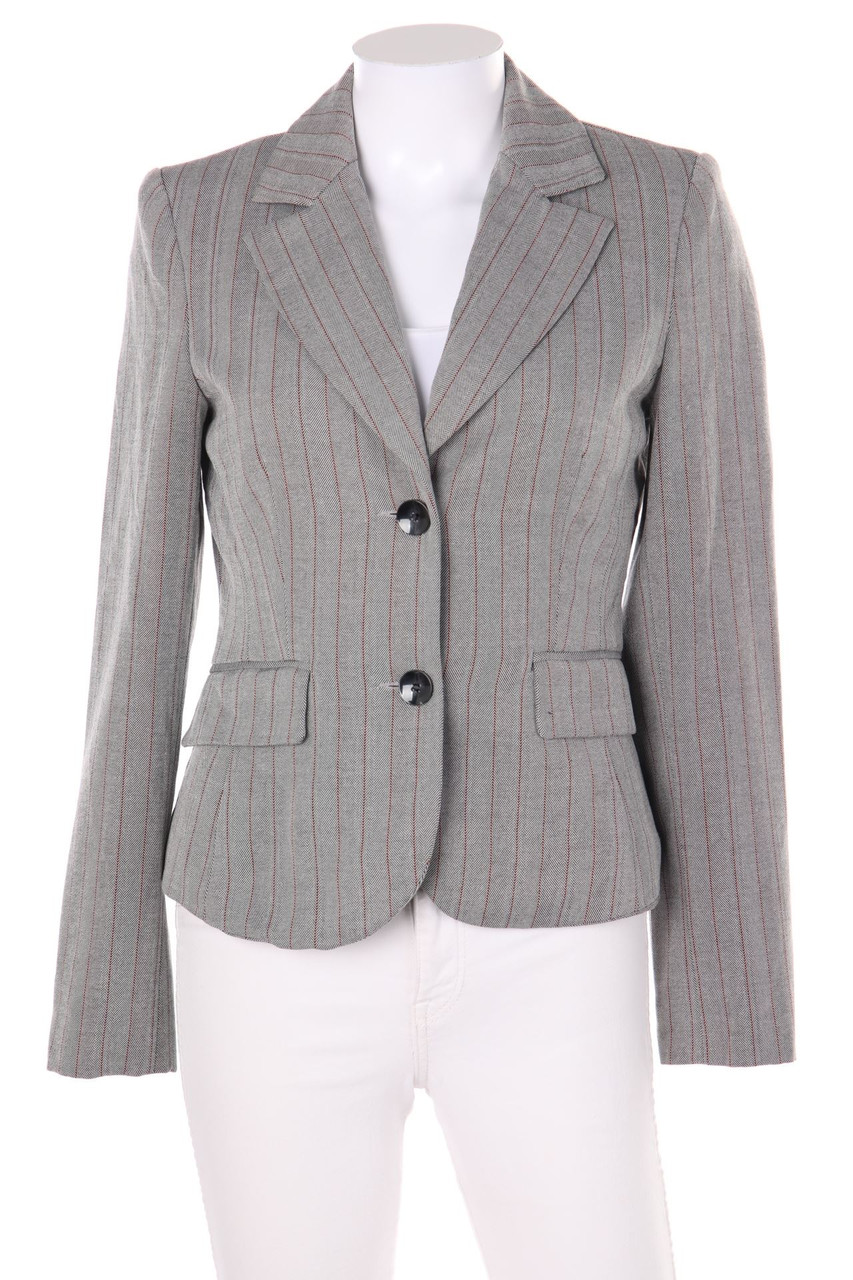 SECONDHAND - Blazer mit Streifen mit Muster - D 34