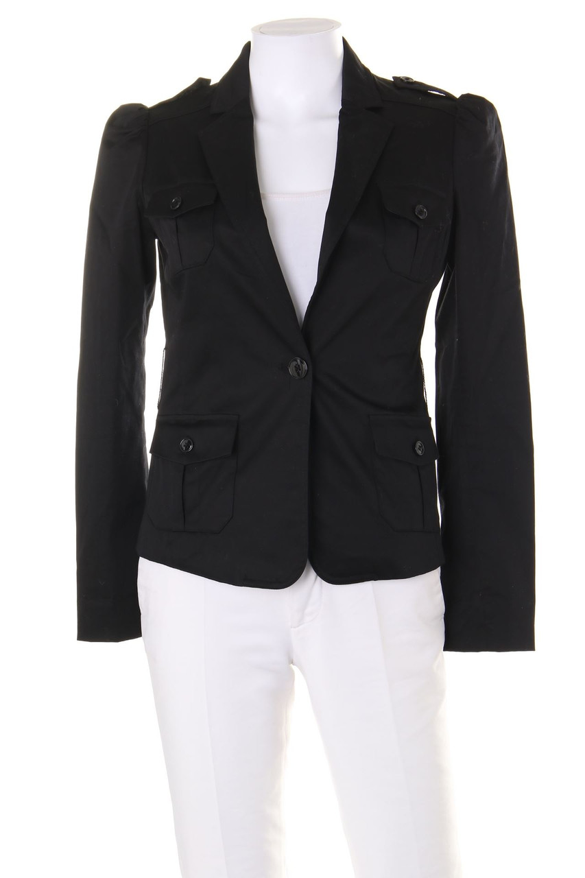 H&M - Blazer im Safari-Stil mit aufgesetzten Taschen - D 34