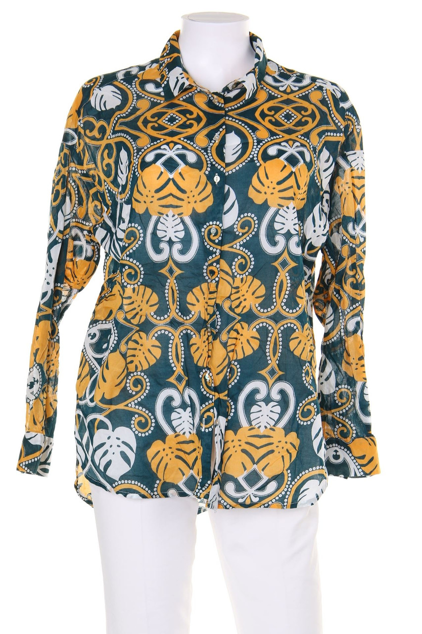 H&M - Bluse mit Print - D 36