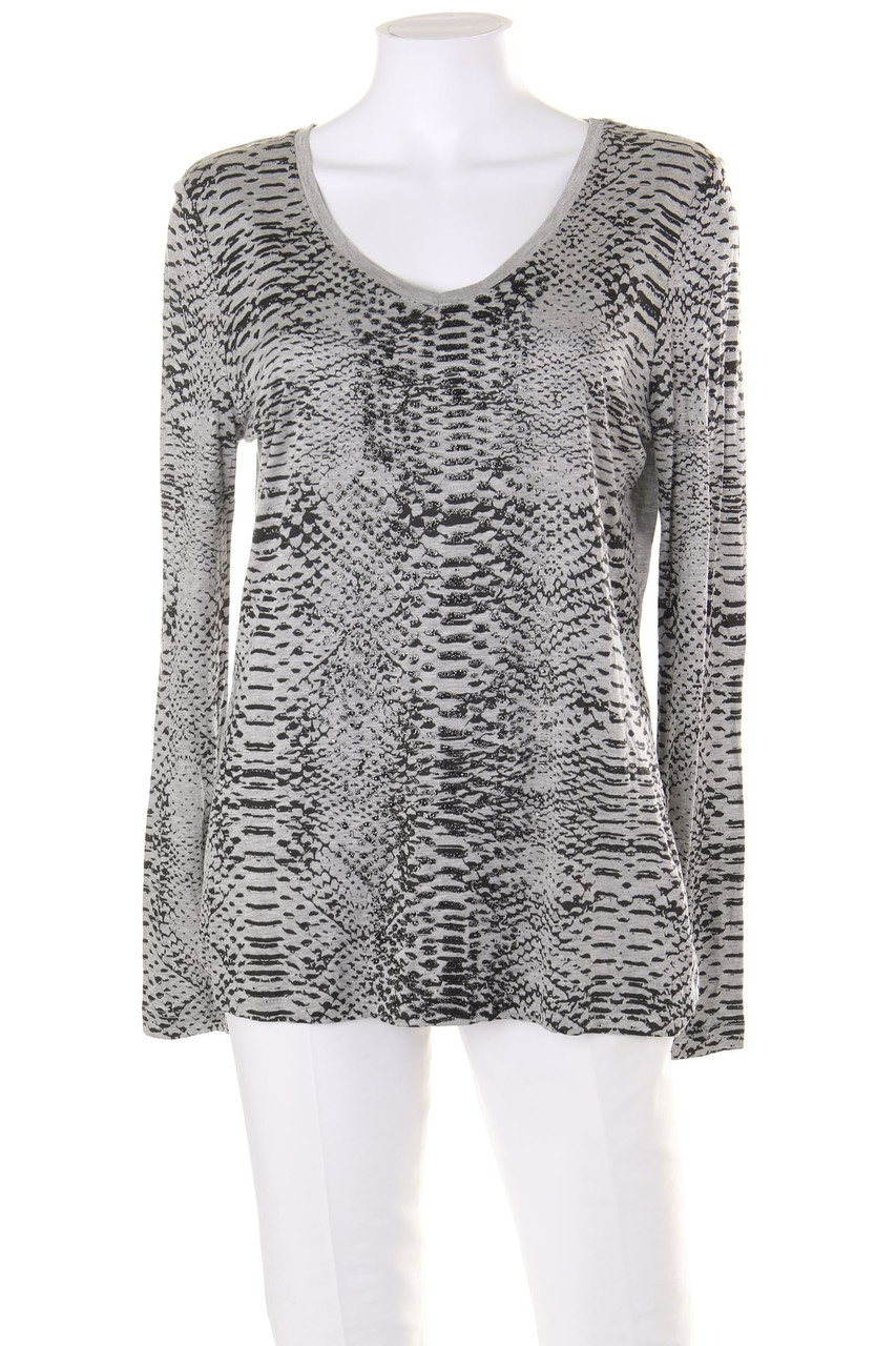 EVA KAYAN - Longsleeve-Shirt mit Perlen - D 40