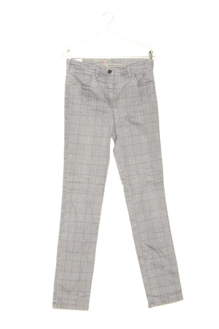SECONDHAND - Karo-Hose mit Stretch - D 36