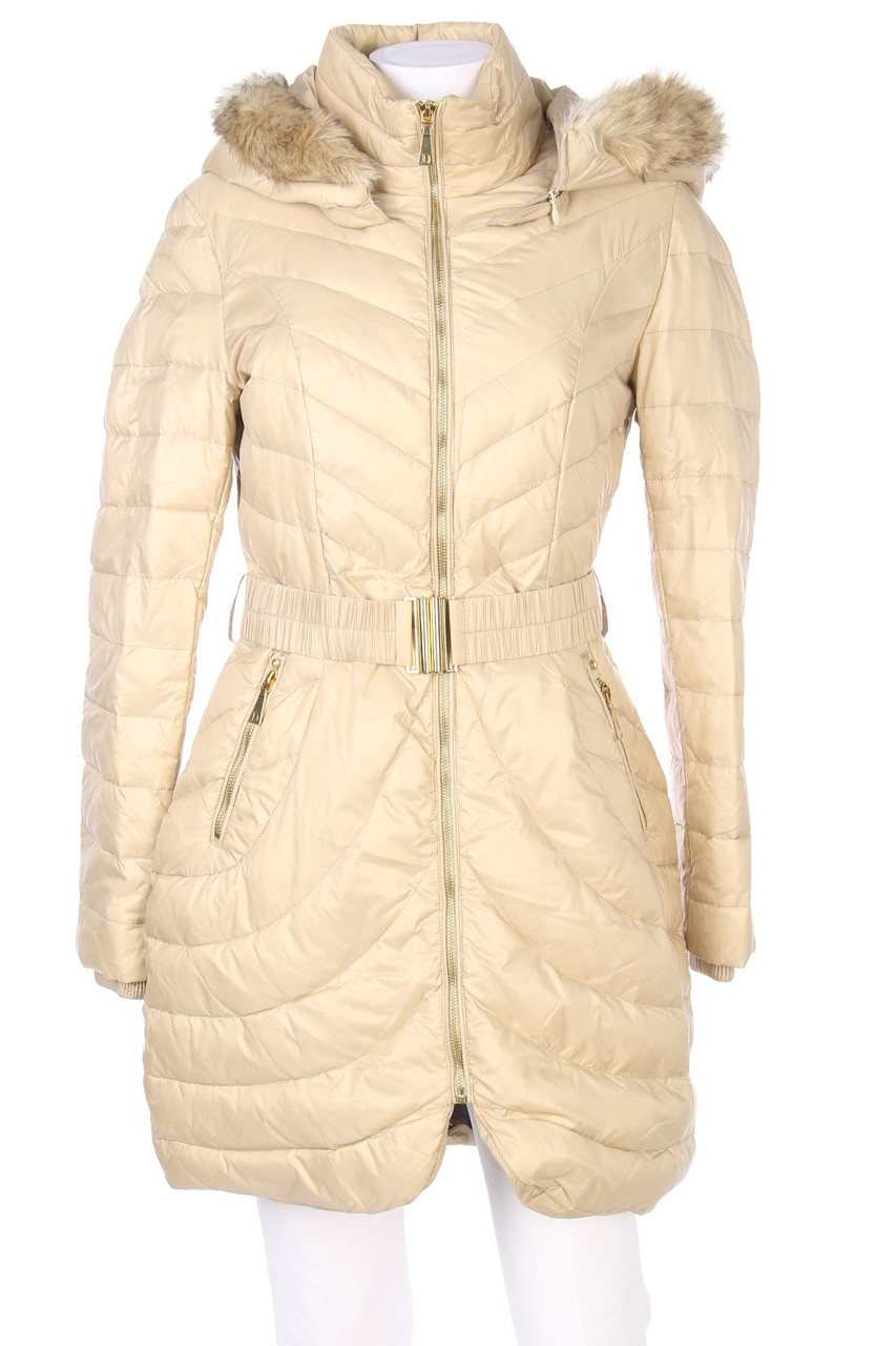 dawn levy - Daunen-Jacke mit Faux Fur-Kragen - D 36