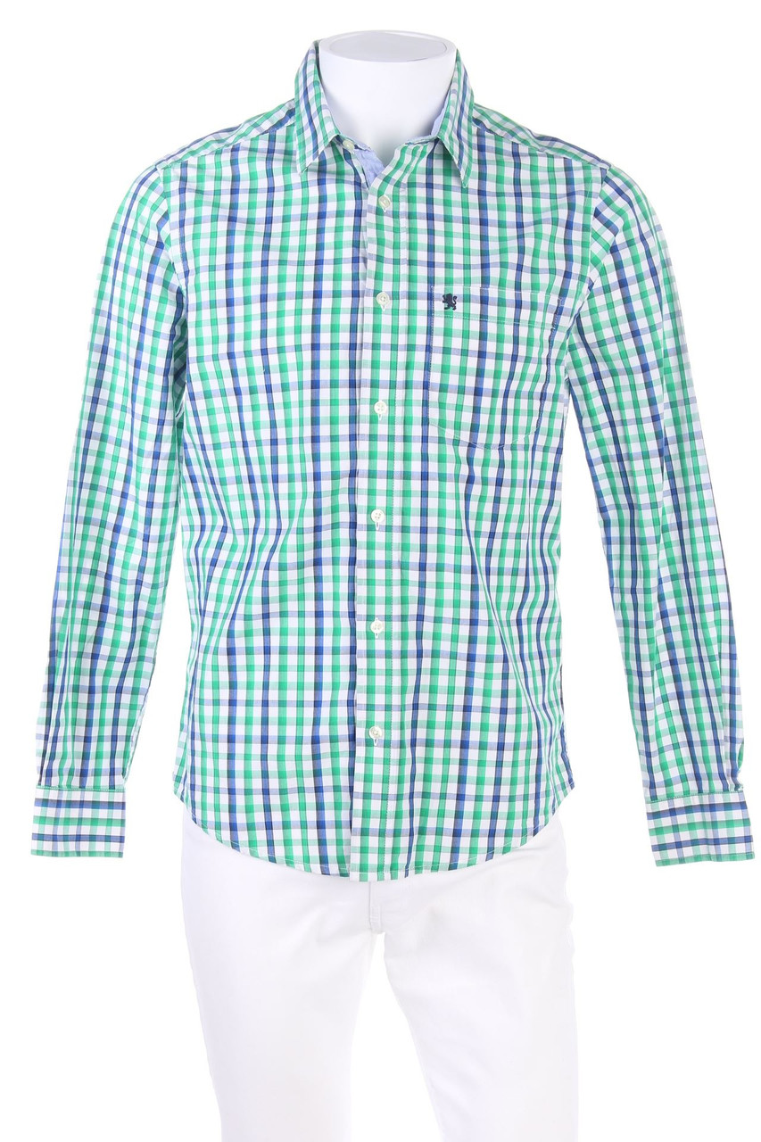 JEAN CARRIERE - kariertes Hemd aus Baumwolle - S