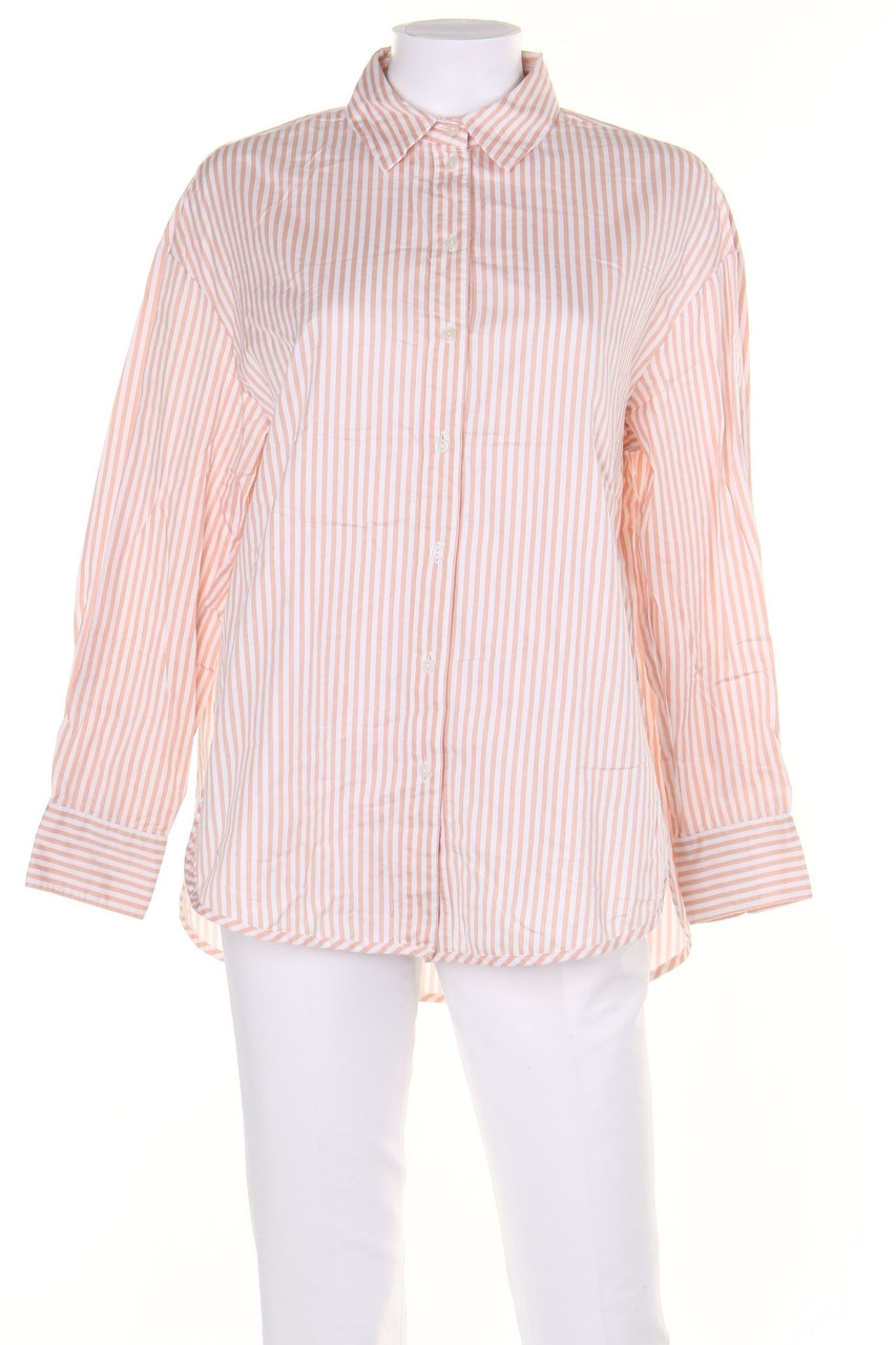 H&M - Oversize-Hemd-Bluse mit überschnittener Schulter - D 34