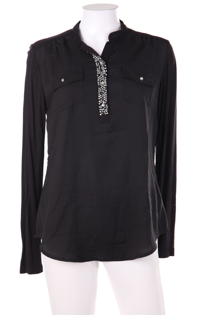 Best Connections - Bluse mit Strass-Steinen - D 36