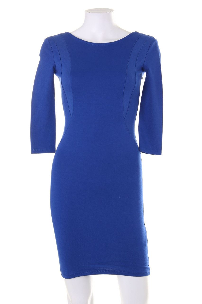 AMISU - Kleid mit tiefem Rückenausschnitt - D 34