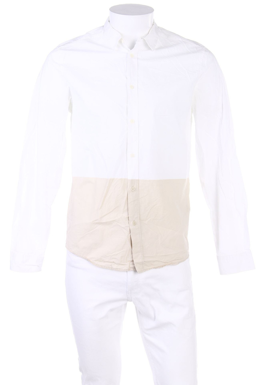 COS - Two Tone-Hemd aus Baumwolle - S