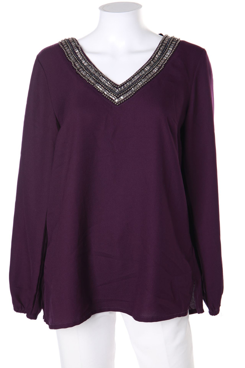 bonprix collection - Bluse mit Applikationen - D 38