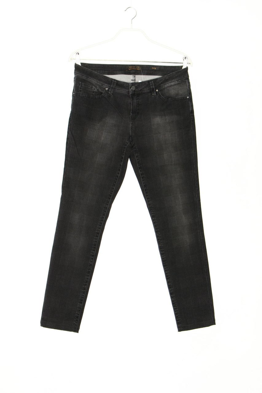 RAFFAELLO ROSSI - Jeans mit Karo-Muster - D 40