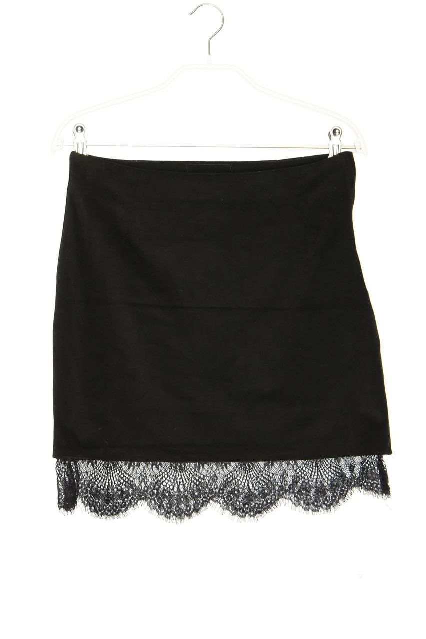 H&M - Minirock im Layer Look mit Spitze - D 36