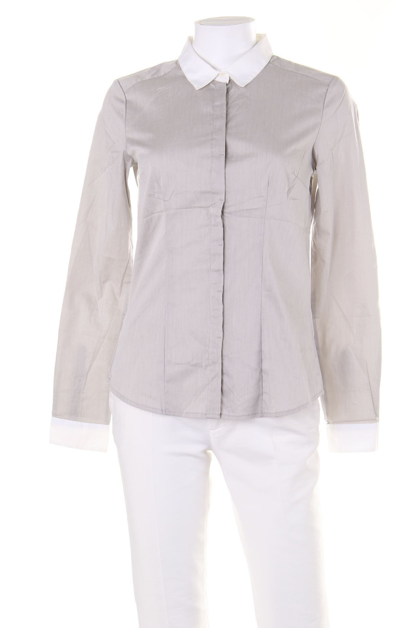 H&M - Two Tone-Hemd-Bluse - D 36