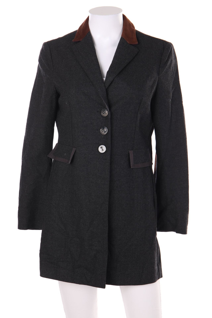 Onorati - Long-Blazer mit Elbow Patches - D 40