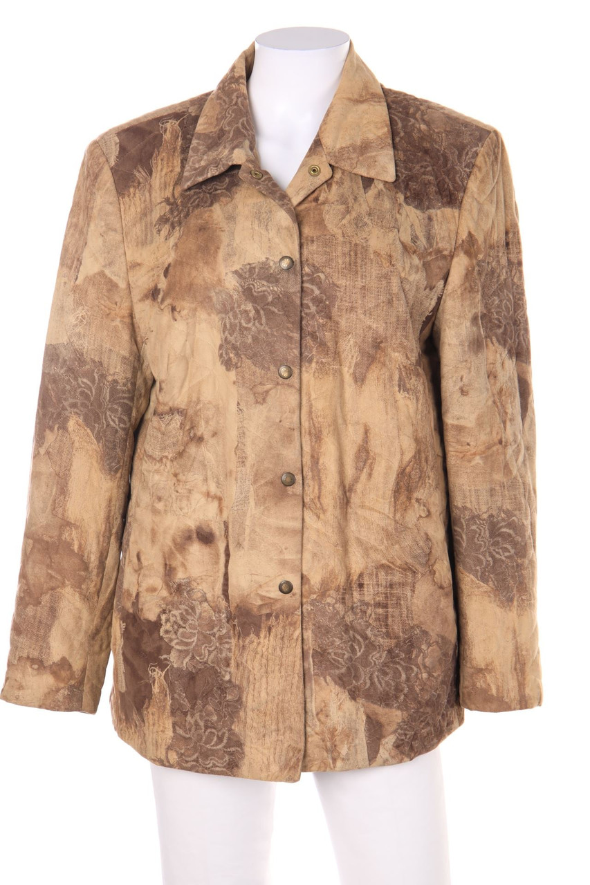 GERRY WEBER - Jacke mit floralem Muster - D 44