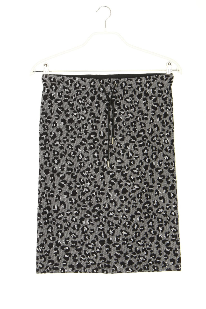 OPUS - Bleistift-Rock mit Gummizug mit Animal-Print - D 36