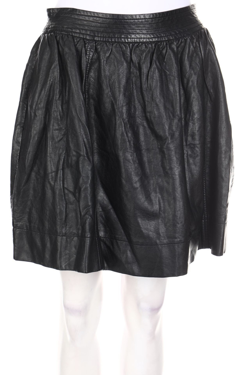 Miss Selfridge - Faux Leather-Rock - D 36