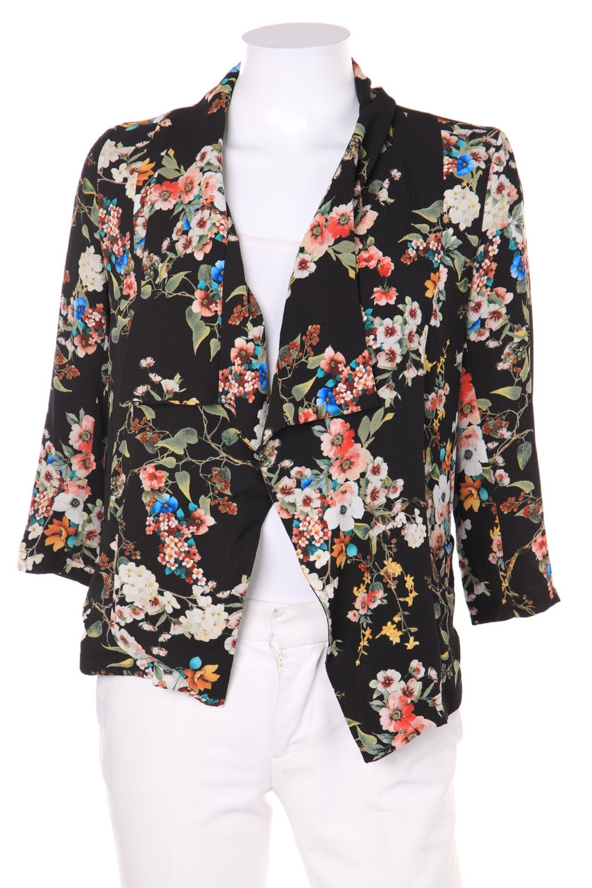Bershka OUTERWEAR - Cardigan mit floralem Muster - S