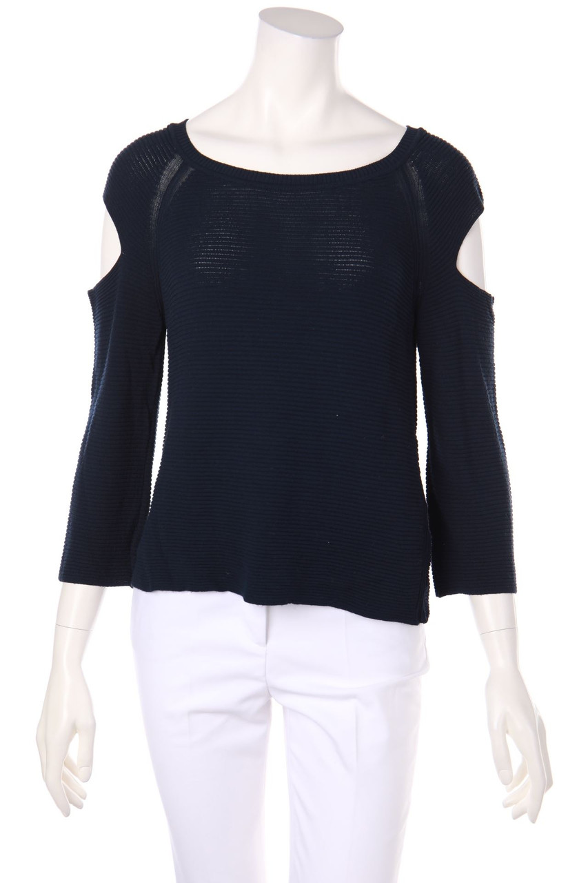 cop.copine - Strick-Pullover aus Viskose-Mix mit Cut-outs - S
