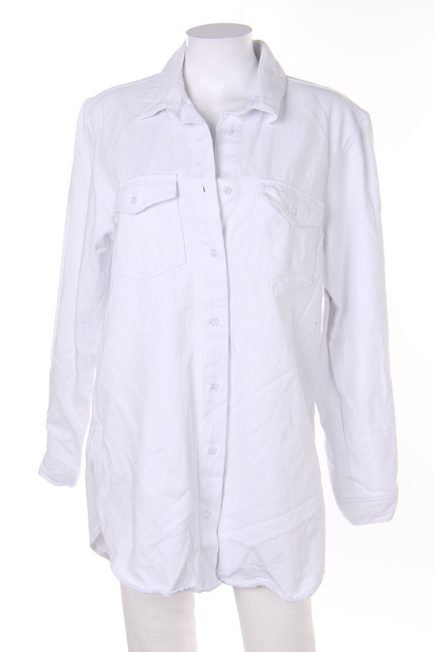 MISSGUIDED - Oversize-Jeans-Bluse - D 32