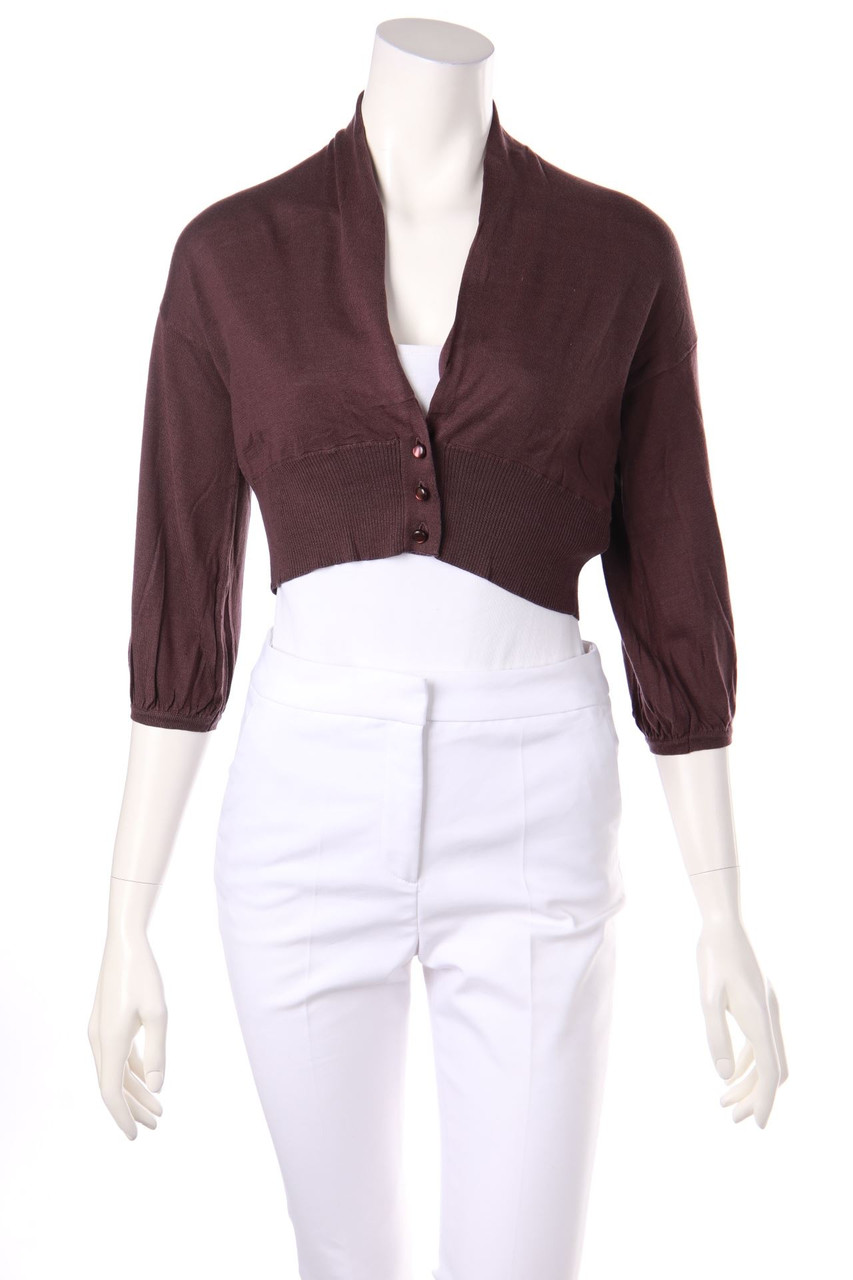 Max Mara WEEKEND - Bolero aus Seiden-Mischung - S